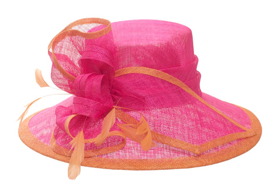 Toucan Hat Company/ Carole Amper – Engroshandel Fascinatorhat - Dame – Sinamay-hat i to toner6