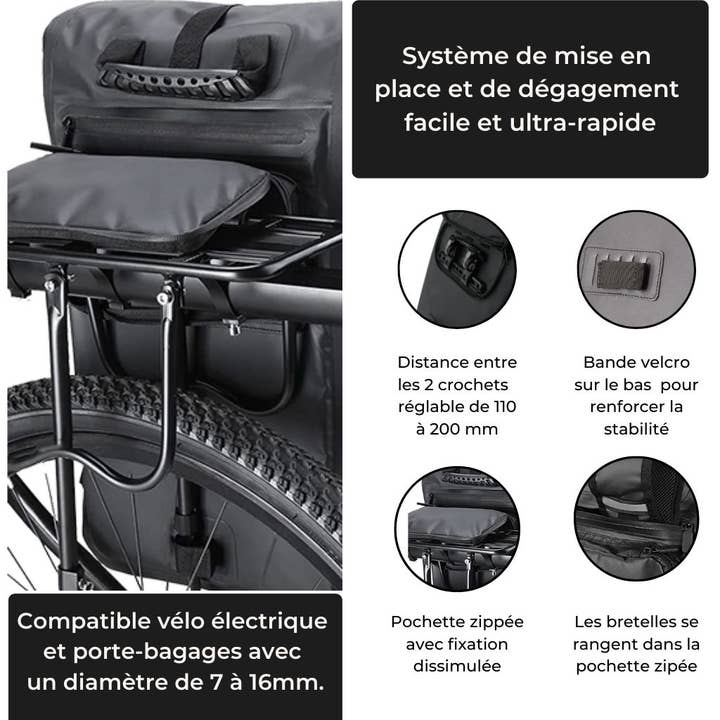 BADAWIN - Wholesale Biking Accessories - Anna 2-in-1 27L orange bike backpack8