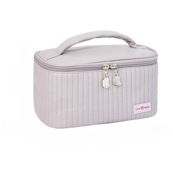 wandf - Wholesale Makeup Storage Box - Durable PU Makeup Storage Case with Secure Zipper for Women3