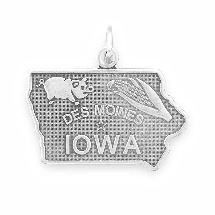 Iowa State Charm for wholesale by Silver Stars Collection
