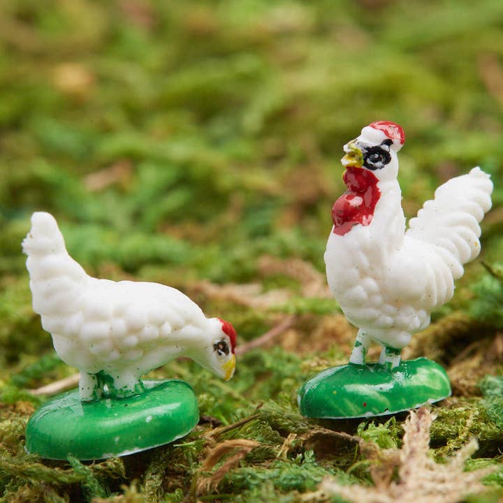 Factory Direct Craft - Wholesale Decorative Tabletop Object - Micro Miniature Farm Chicken Figurine2