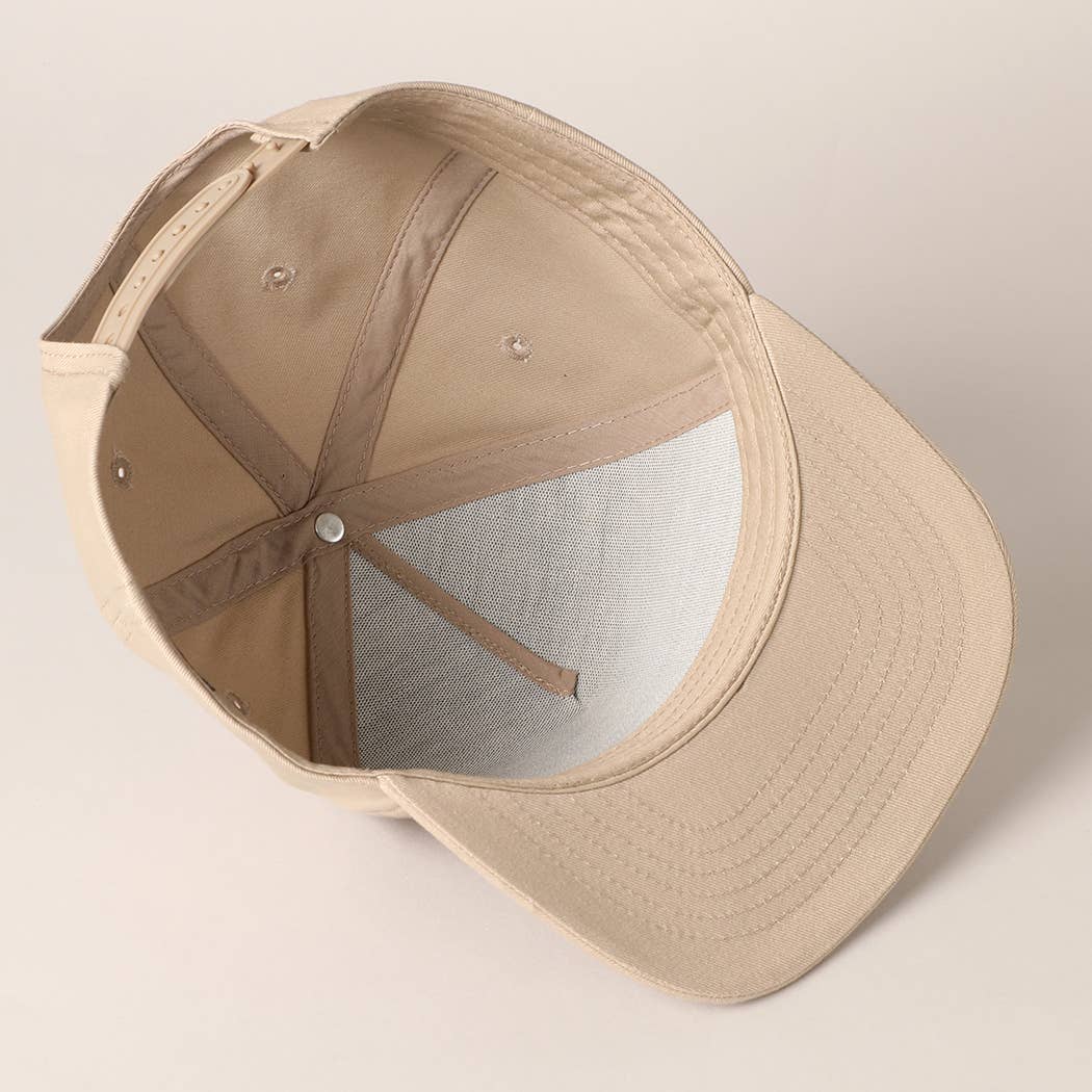 Fashion City - Wholesale Baseball Cap - Unisex - Solid Colored Cotton 5 Panel Baseball Cap24