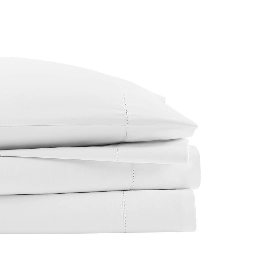 Olliix - Wholesale Sheet Set - 100% Egyptian Cotton 500 Thread Count Sheet Set, White9