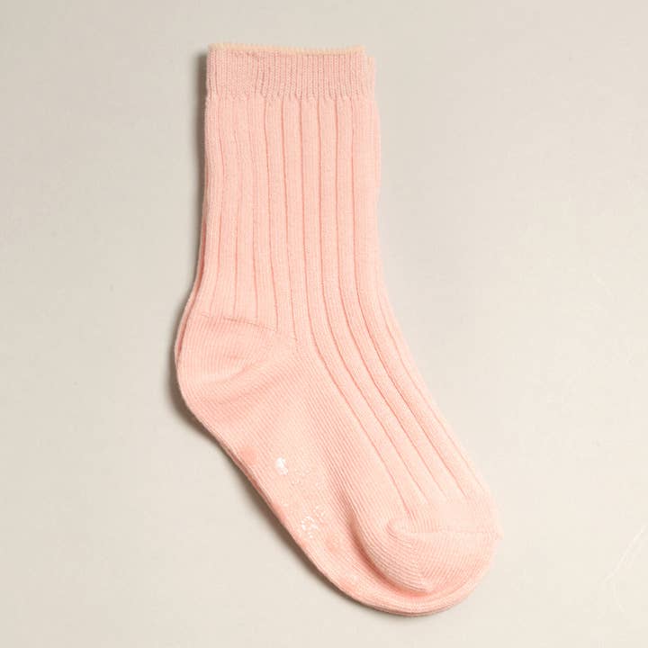 ASSORTED Kids' Solid Color Crew Socks Set for wholesale on Faire