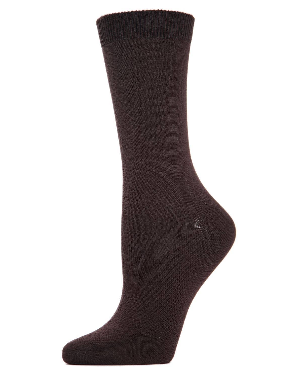 Infinity Classics International Inc. - Wholesale Socks - Women's - MeMoi Hand-Linked Bamboo Crew Socks3