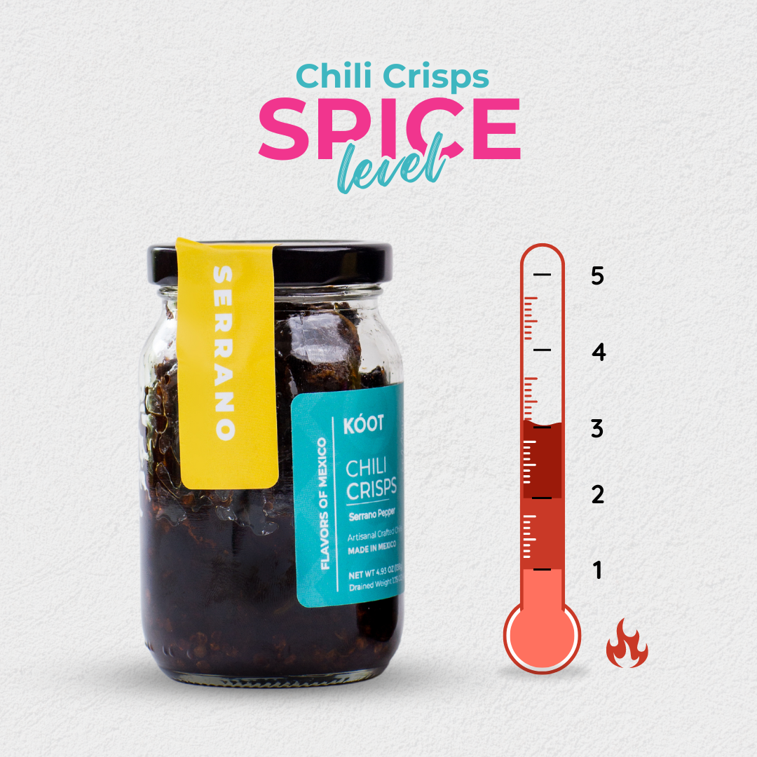 Koot - Wholesale Chili Paste - 🌶️🌶️ Mexican Serrano Chili Crisp - Authentic, Natural4