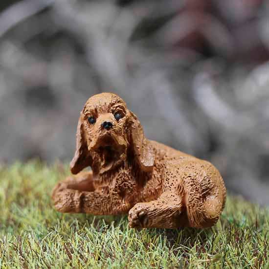 Factory Direct Craft – Estatueta decorativa por atacado – Estatueta de Cocker Spaniel em Miniatura1