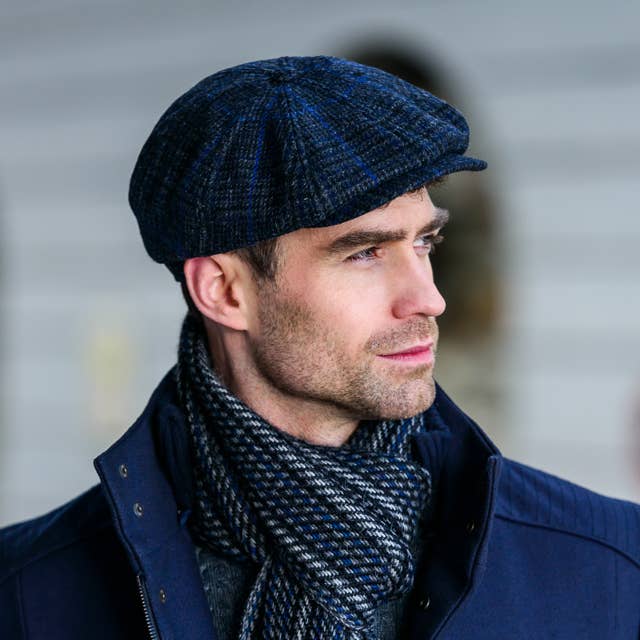 Mucros Weavers - Wholesale Newsboy/Schoolboy Hat - Men's - Driving Cap 434-10