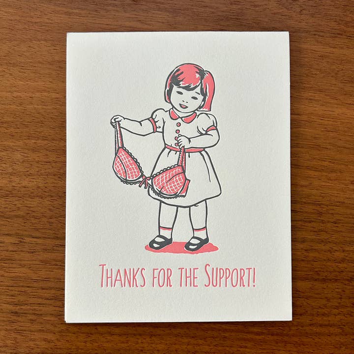 Support Tak lykønskningskort for engroshandel hos Ming Ong