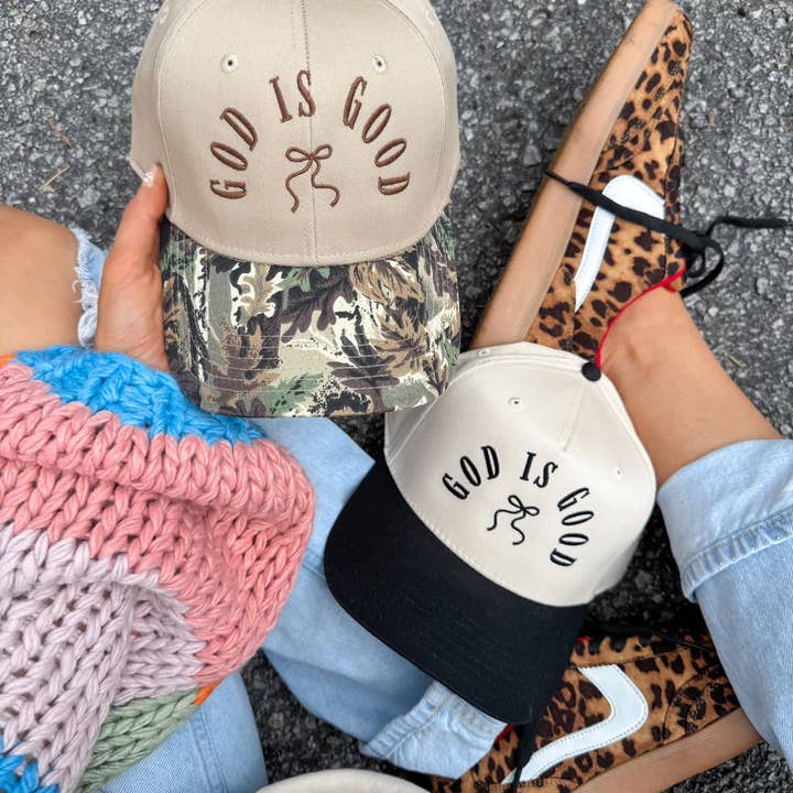 DENVERCO. - Wholesale Trucker Hat - Women's - God Is Good Embroidered Hat