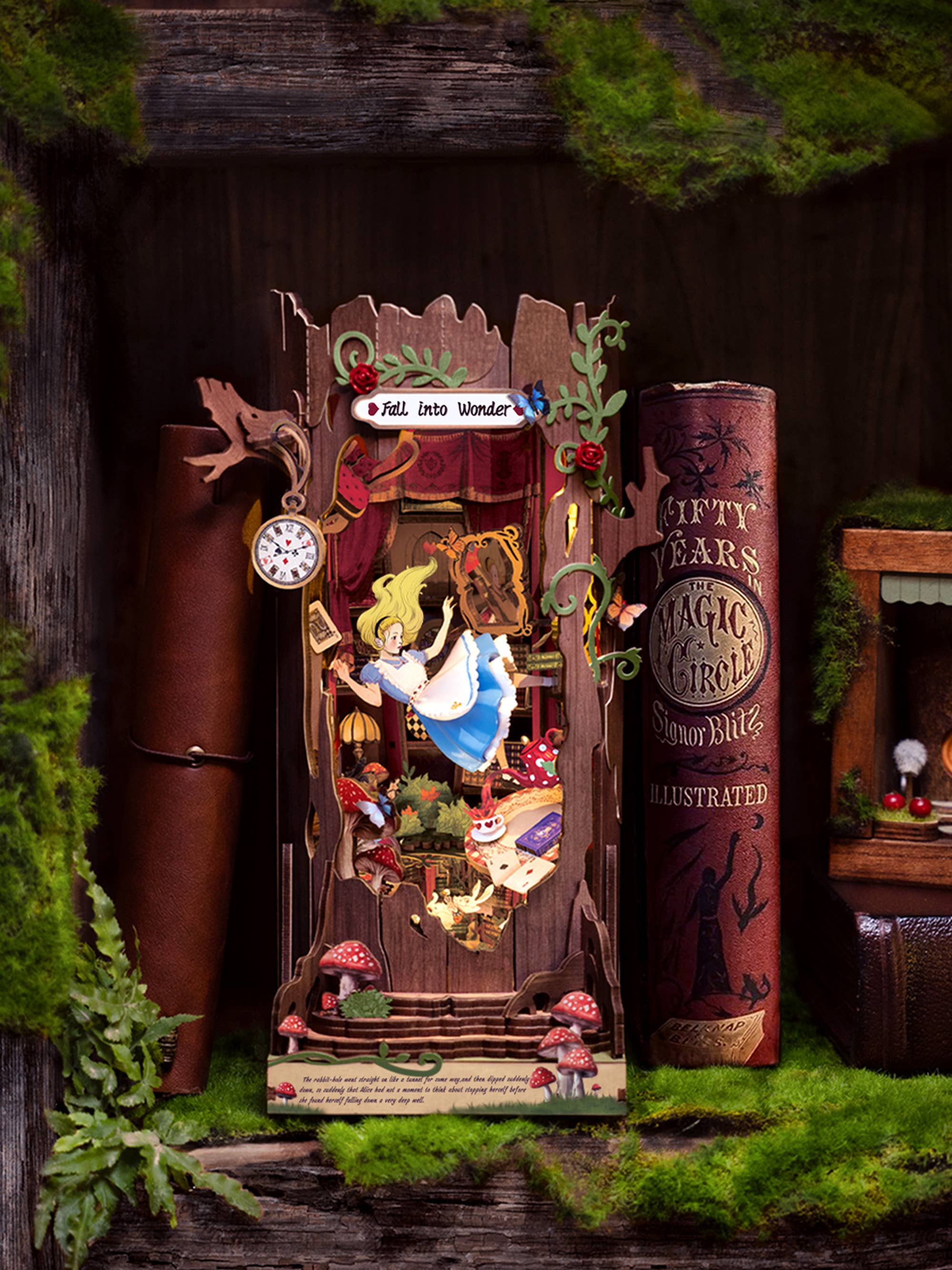 Hands Craft - Wholesale Puzzle - Kids - DIY Book Nook Kit: Fall into Wonder9