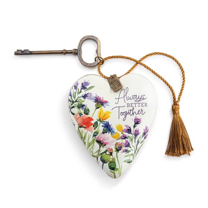 Friends Always Better Together Art Heart - 3.5in for wholesale by DEMDACO