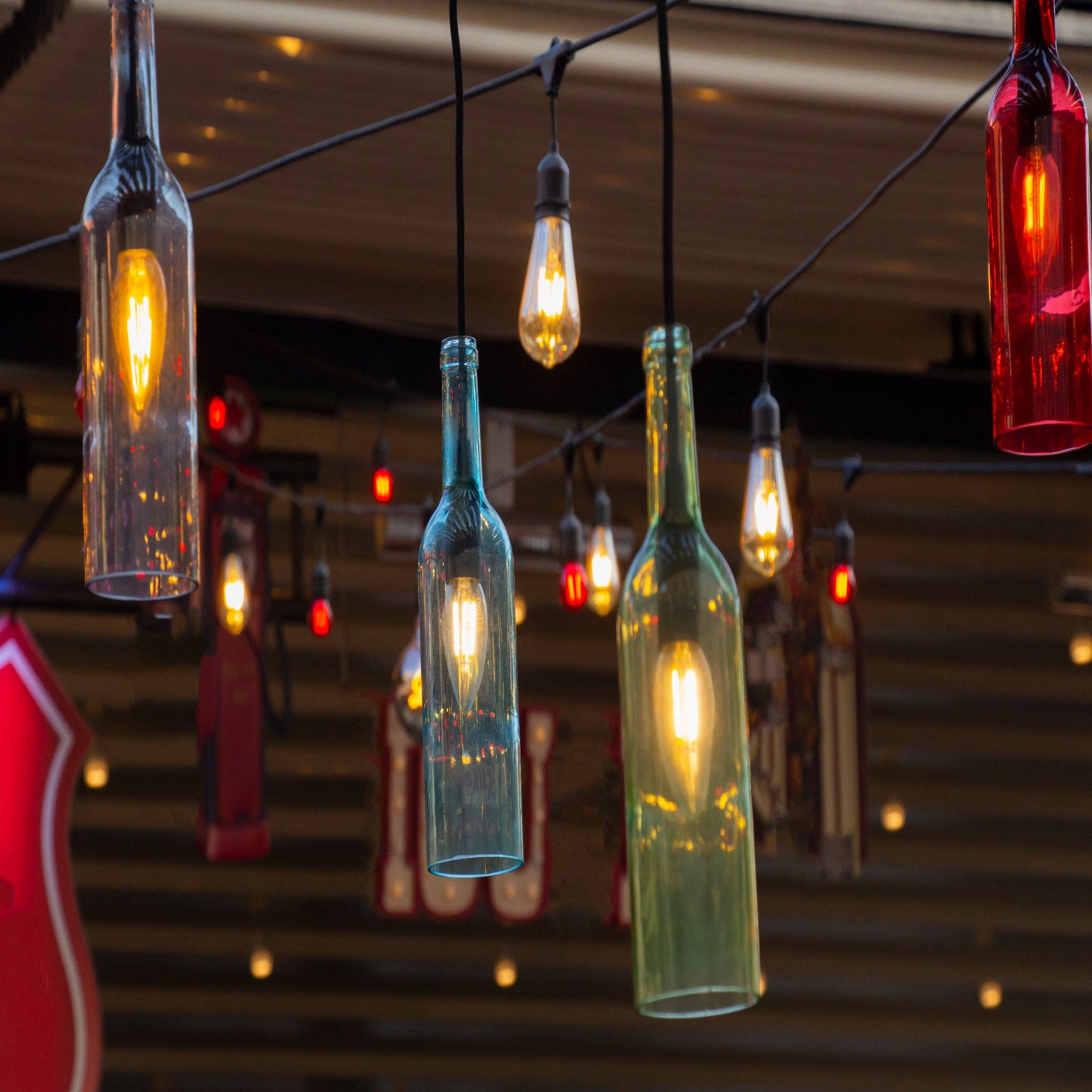 Wine Not Upcycle - Wholesale Decorative Tabletop Object - 750mL Small Recycled Bottomless Wine Bottle4