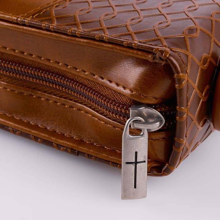 Christian Art Gifts - Wholesale Bible Cover - Forro café Jer. 29:113