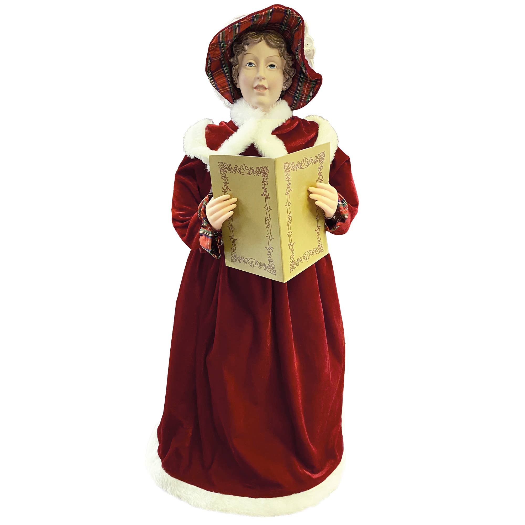 Santa’s Workshop Inc. - Wholesale Christmas Decoration - 20" To 27" Dickens Carolers, Set of 44