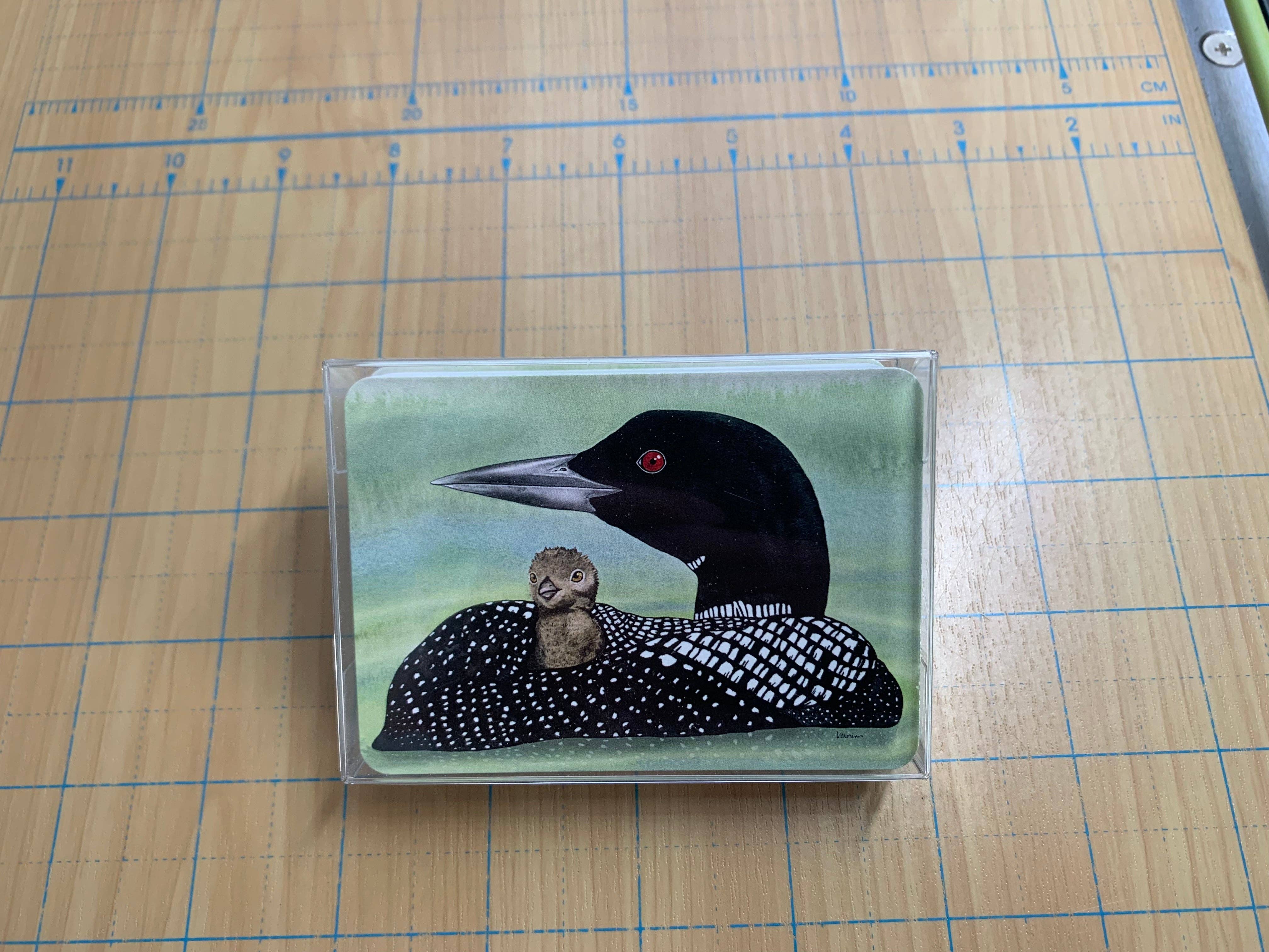 Firefly Sky Design - Wholesale Playing Cards - NEW! Loon & Chick Playing Card Deck3