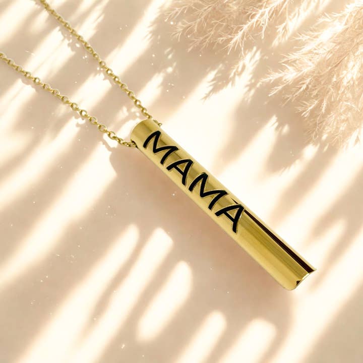 ChaLuMu Mama Muse Gold Breathing Necklace for wholesale by ChaLuMu