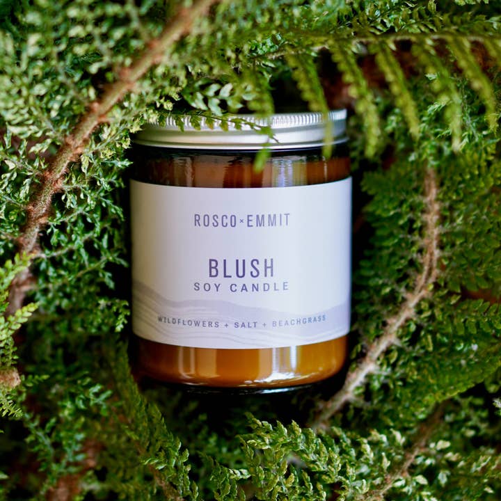 Rosco x Emmit - Wholesale Jar/filled candle - Blush Soy Candle 8oz4