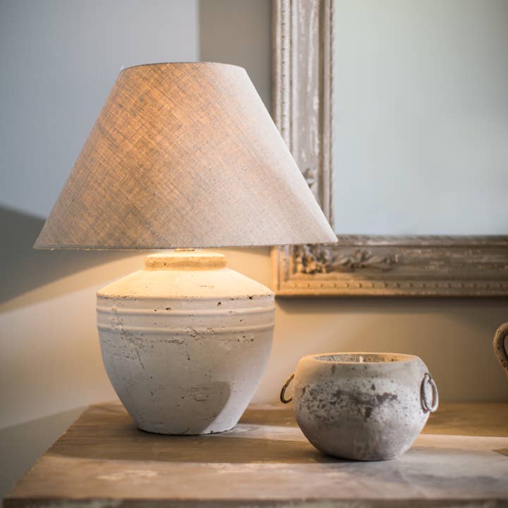 Birkdale Large Stone Candle for wholesale by One World