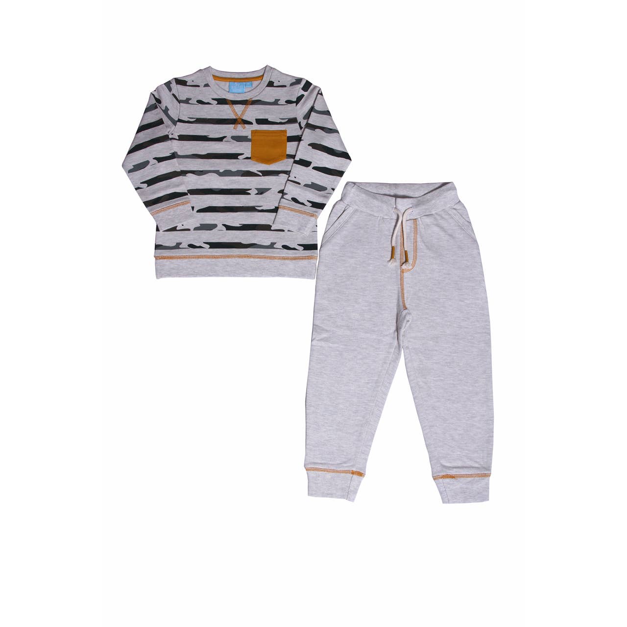 Farina d'avena Erica Neil Set mimetico coordinato da 2 pezzi per bambini in vendita all'ingrosso su Faire