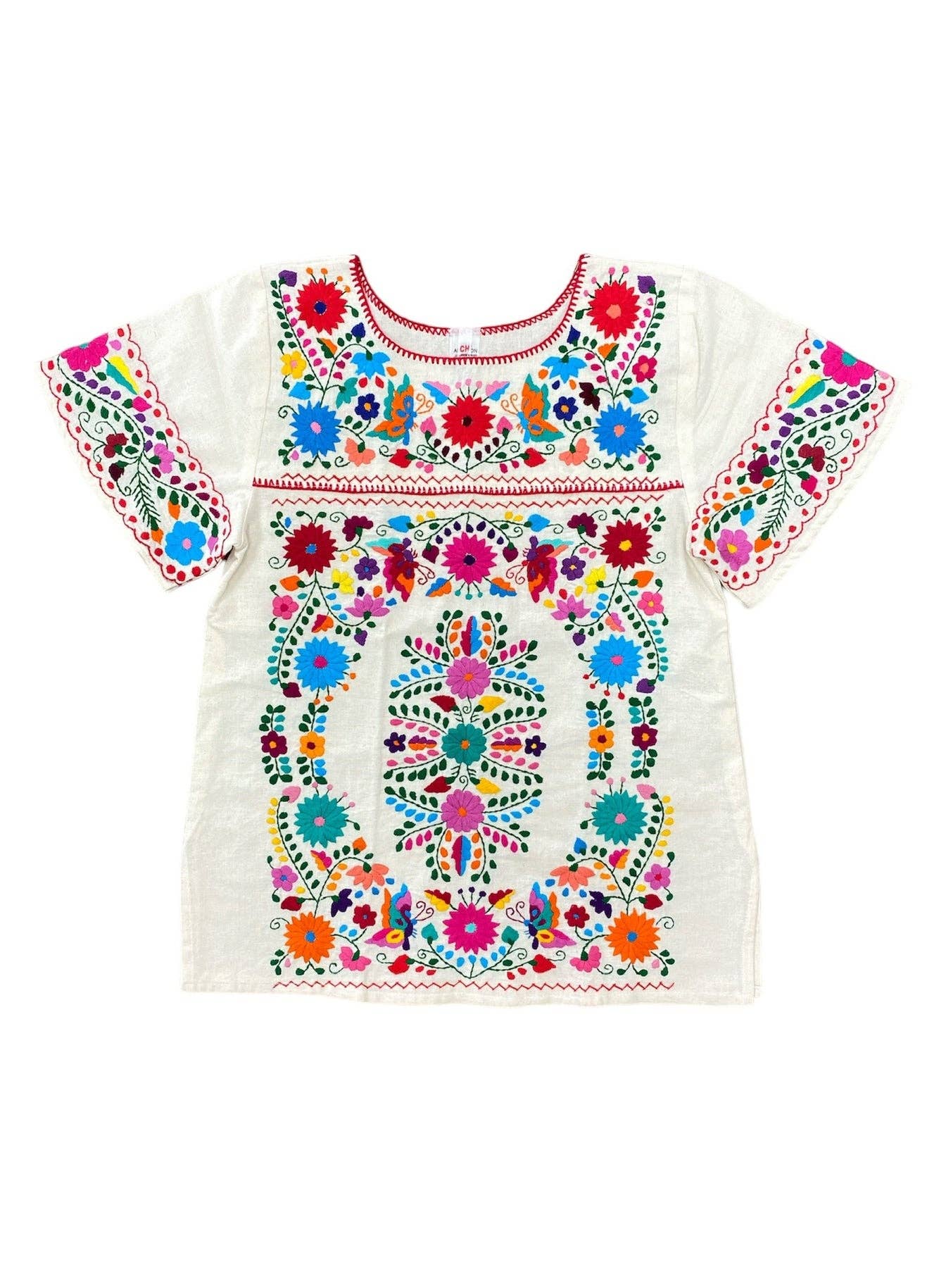 Cielito Lindo - Wholesale Blouse - Dames - San Miguel luxe fijne blouse crème0
