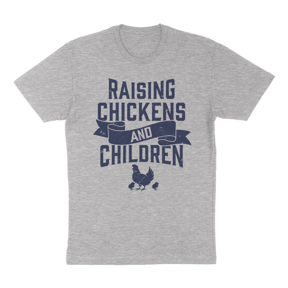 Untamed Country - Wholesale T-Shirt (Graphic) - Women's - Raising Chickens And Children Graphic Shirt2