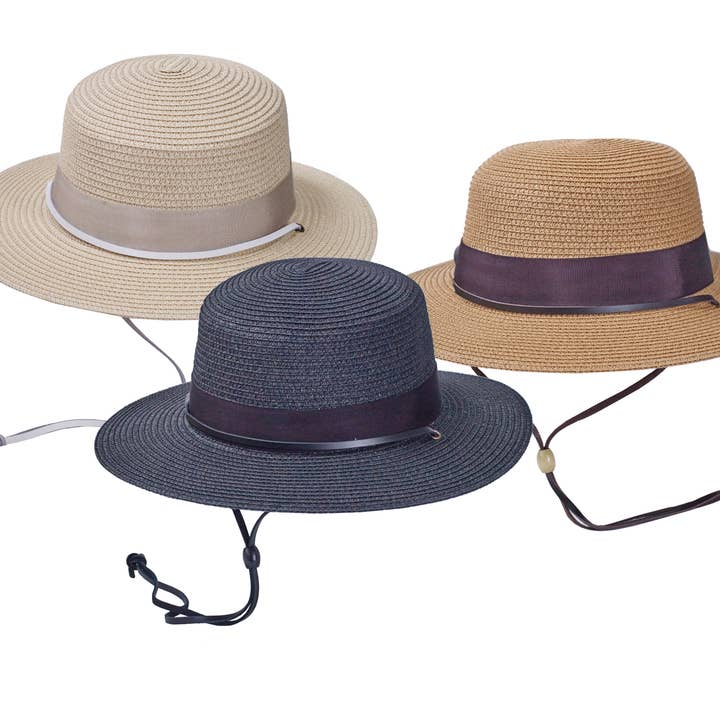 Gaucho en paille compact pour la vente par Toucan Hat Company/ Carole Amper