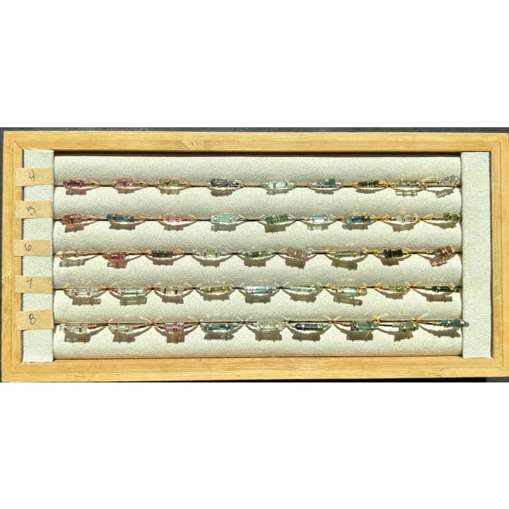 Hand wire-wrapped Tourmaline Ring for wholesale by The Moon Archer