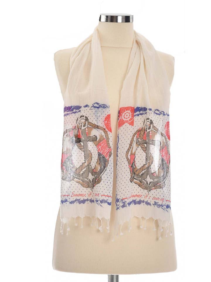 Ankerdoek van katoen met kompas voor wholesale door Dosimira