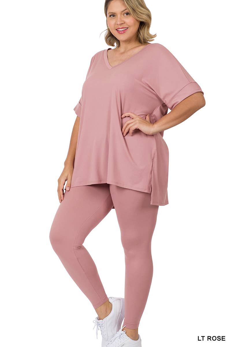 42POPS - Wholesale Lounge Set - Women's - `.Plus Microfiber Lounge Wear 2 Pc Set91