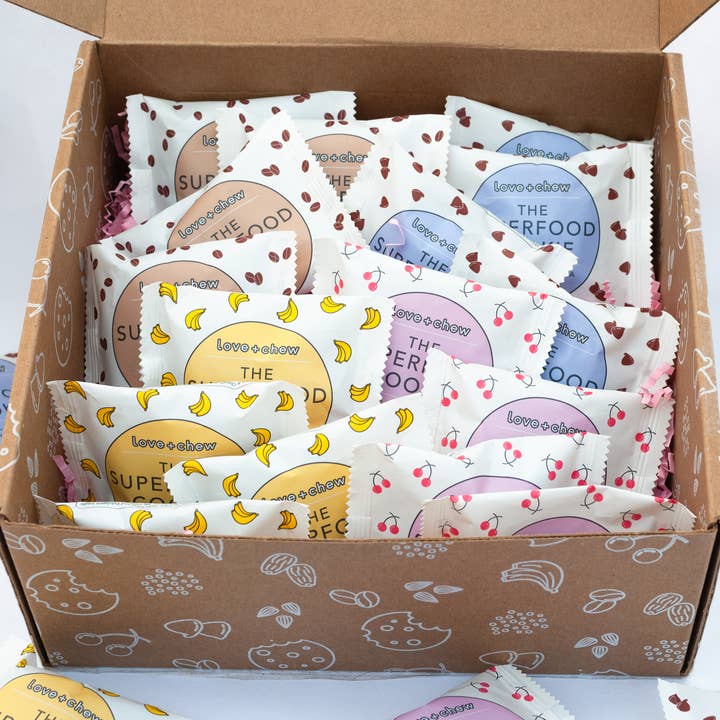 Love + Chew - Wholesale Cookie - 4 FLAVOR VARIETY PACK - 1 OZ - BOX OF 24