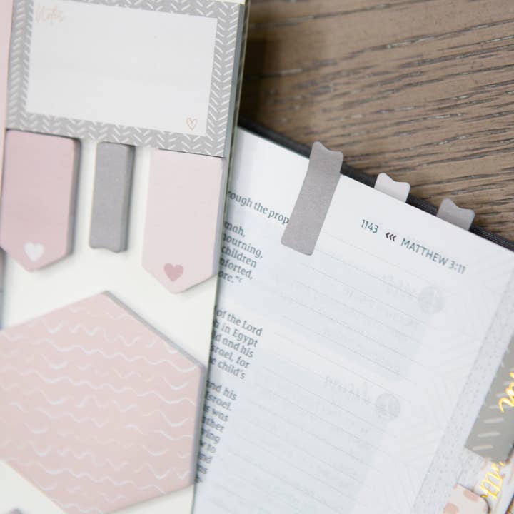 Chosen & Cherished - Wholesale Sticky Notes - Bible Study Post-It Notes | Selah Bible Study Sticky Note Set
