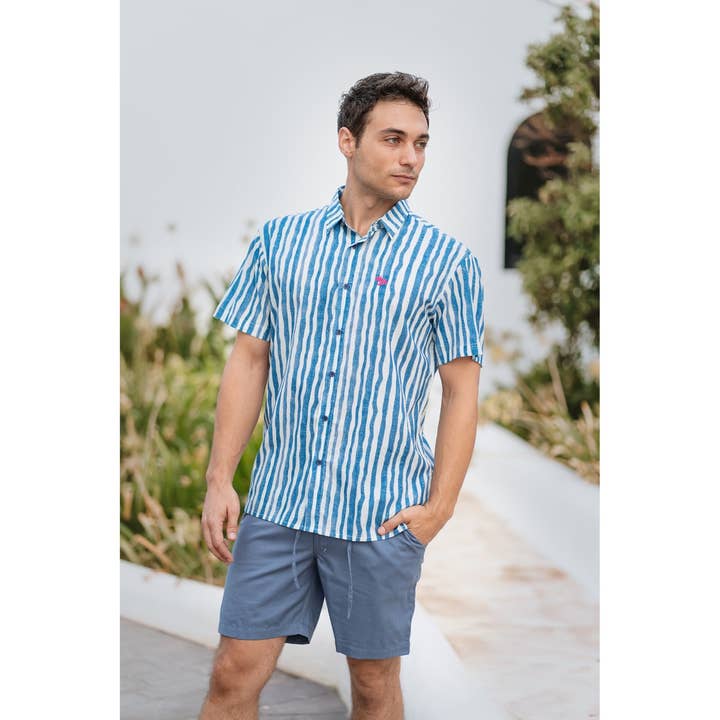 Isla Bonita By SIGRIS Men's Shirt 38652 for wholesale by Isla Bonita By Sigris