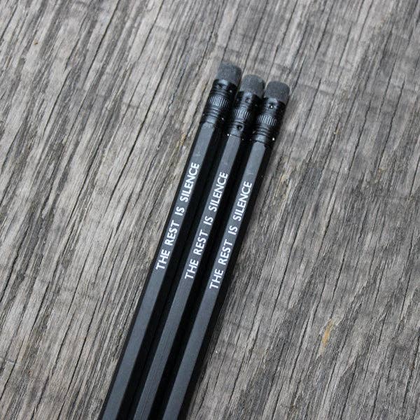 The Globe Shop – wholesale Pencil – Hamlet Pencil (Rest is Silence)1