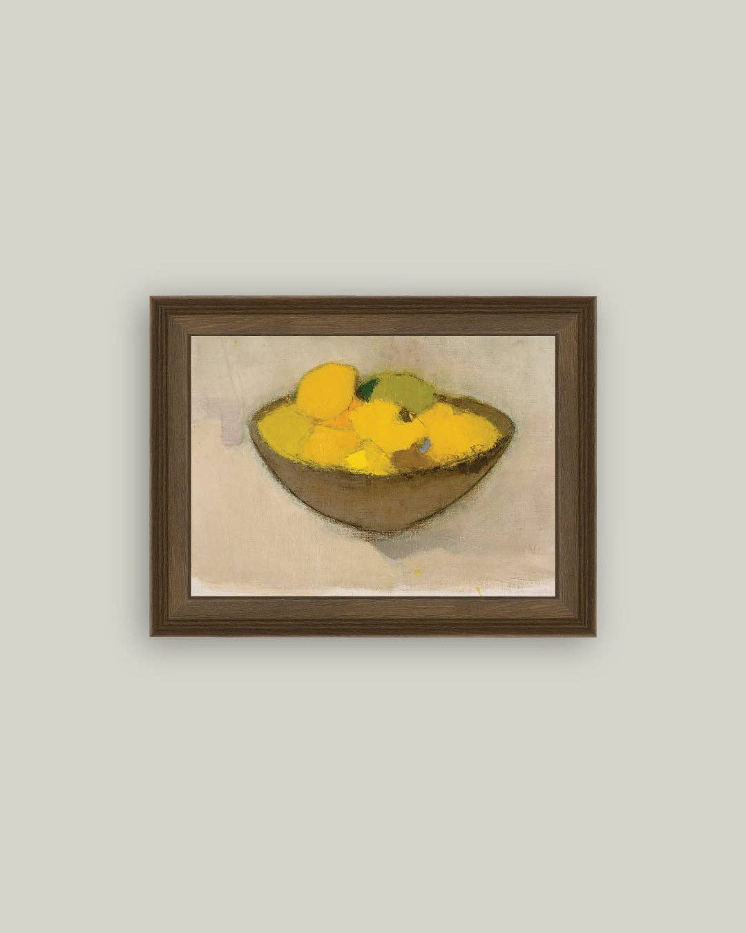 Petal Lane Home – wholesale Konsttryck – Citroner i en skål Inramad Antik Konst1