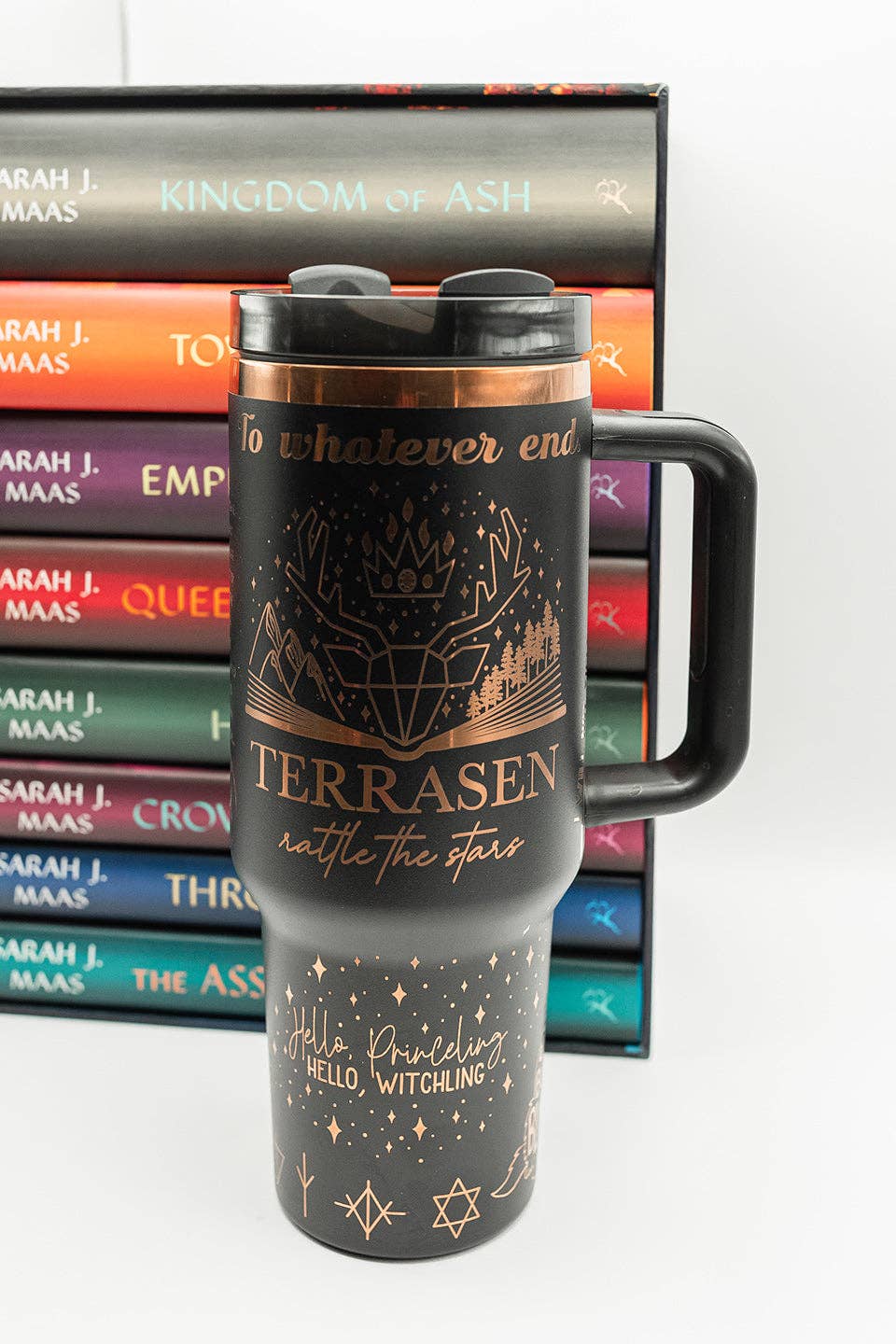 zoo&roo - Wholesale Insulated Mug/Tumbler - Throne of Glass 40 oz engraved tumbler | officially licensed1