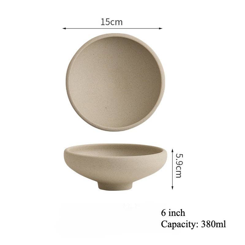 Gohobi （We cover U.S. import duties） - Wholesale Bowl - Gohobi Japanese Ceramic High-Foot Rice Bowl4