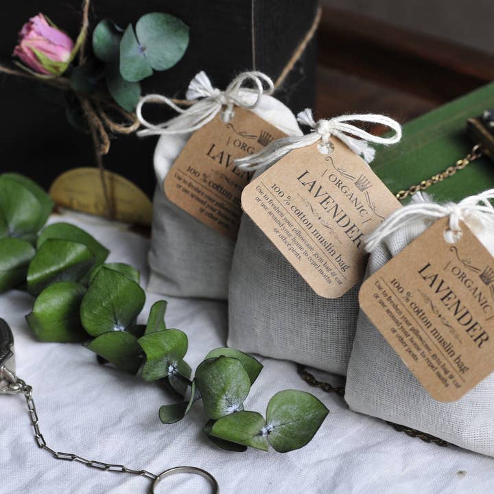 The Queen's TEApothecary - Wholesale Sachet - Lavender Sachet | Aromatherapy Drawer Bags | Pillow Sachet