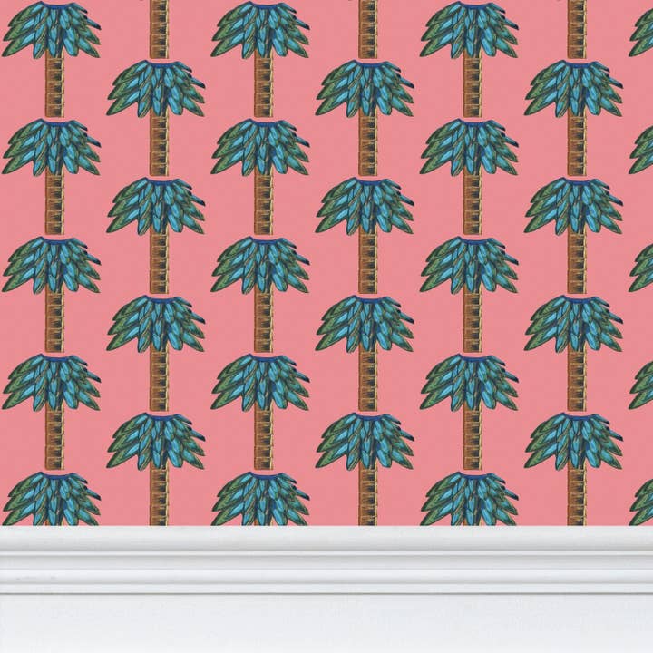 Tiki Palm Coral per la vendita all'ingrosso da parte di B.Maraffi Art and Home