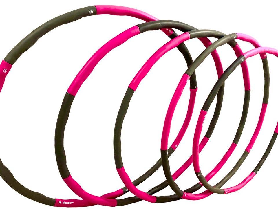 Salzmann Restwaren GmbH - Wholesale Sporting Game - Kids & Baby - Deuser Hula-Hoop black-pink 95 cm2