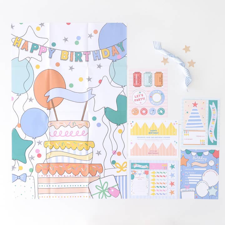 MagicPlaybook - Wholesale DIY Craft Kit - Kids - Birthday Celebration Kit