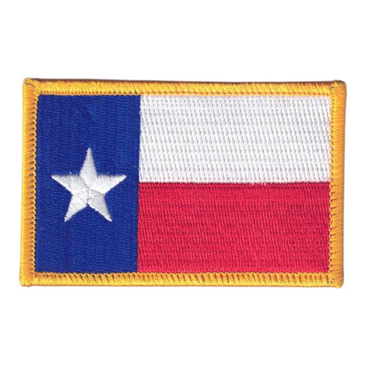 Parche de recuerdo de la bandera de Texas - 3154 para venta al por mayor de Happy Wood Products