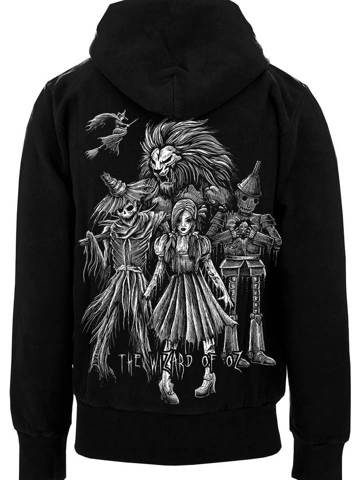 Dark Wizard of Oz Hoodie for wholesale by vampirefreaks
