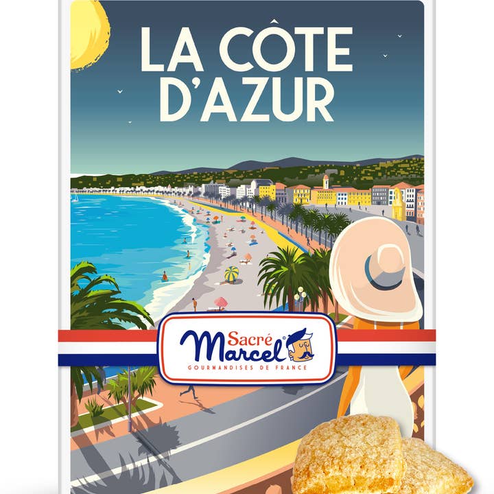 Boîte métal “Côte d’Azur” | Sacré Marcel pour la vente par Maxim's