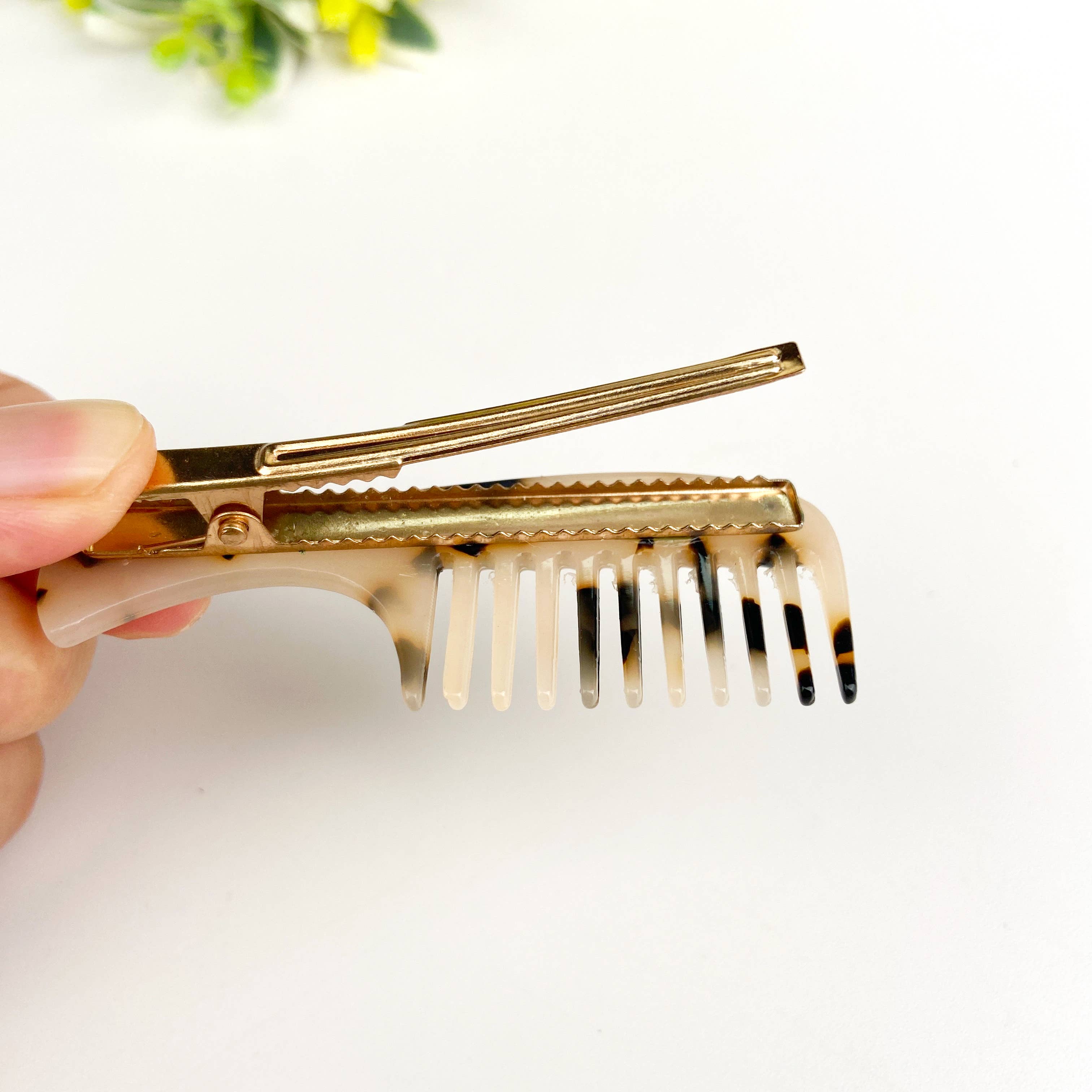 SoapElenGlen – wholesale Hair clip – Women’s – Acetate Mini Comb Hair Clip3