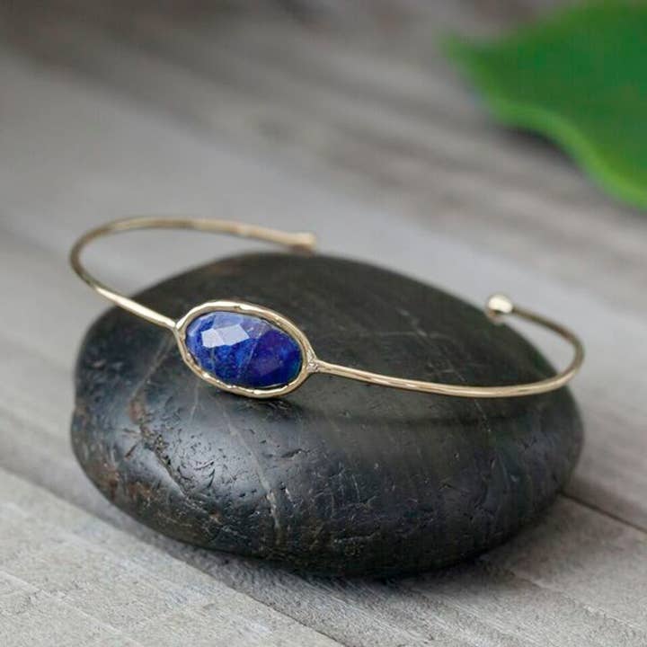 Bracciale in ottone sfaccettato per la vendita all'ingrosso da parte di Baizaar