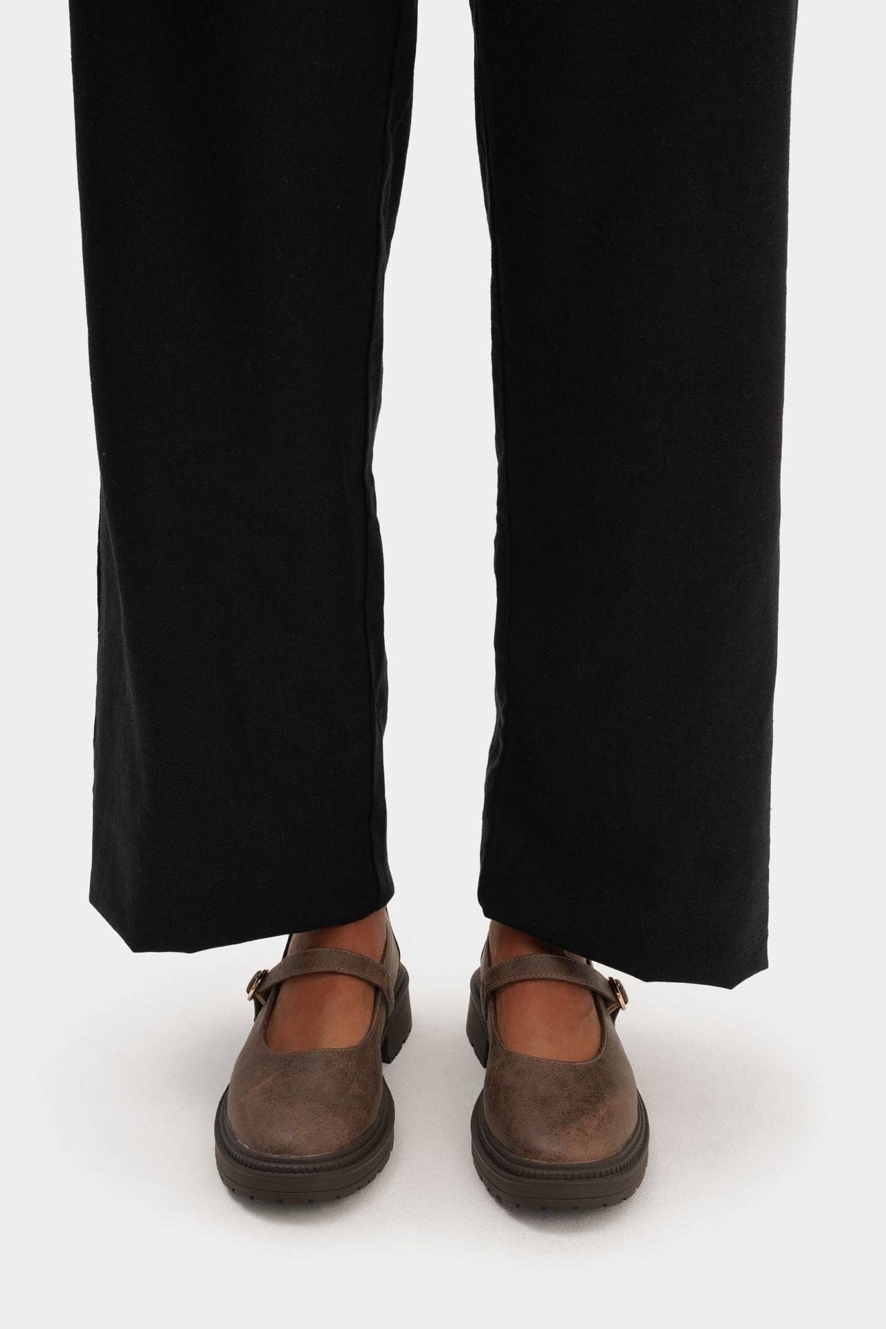 Paez - Wholesale Flats - Women's - PLATFORM GUM MARY JANE MICROFIBER NAPA ESPRESSO3