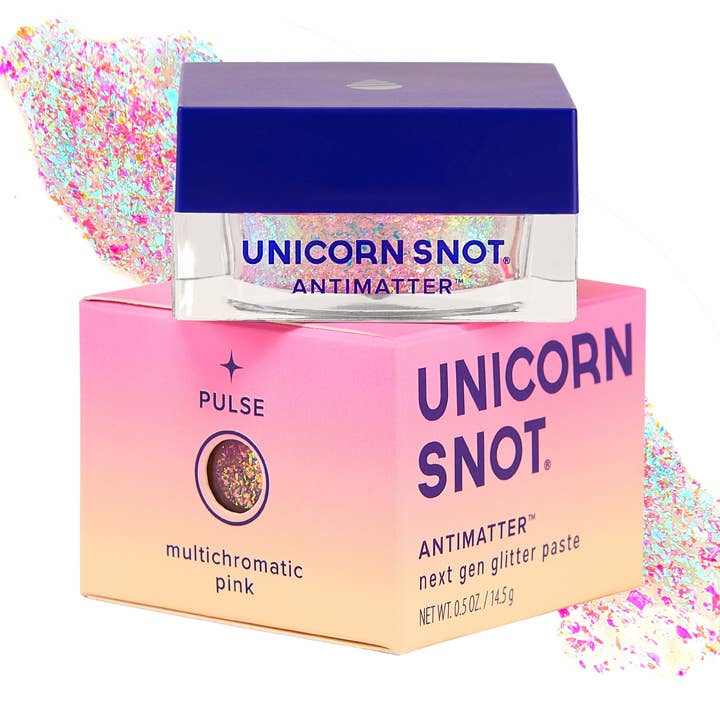 ANTIMATIÈRE | IMPULSION-Rouge/Rose | Pâte à Paillettes | Scintillement pour la vente par Unicorn Snot | Glitter Beauty