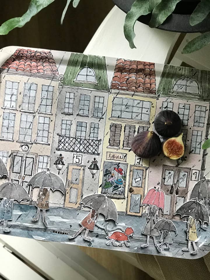 Tray Birch Wood Karlaplan for wholesale by NINA D