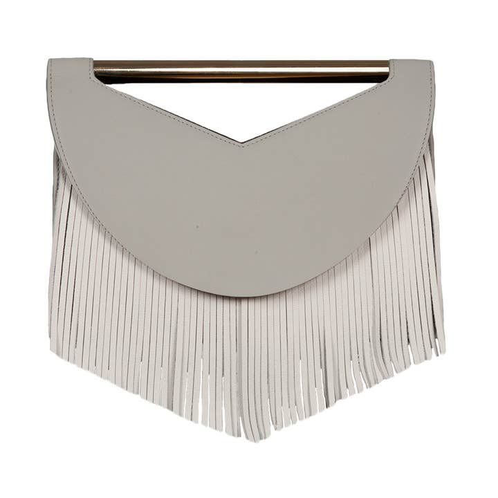 Rio Collection: Pearl (grey and white fringes) and other Purchase Wholesale frange perle. Free Returns & Net 60 Terms on Faire trending on Faire.